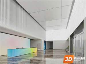 Lobby front desk Skp Files 